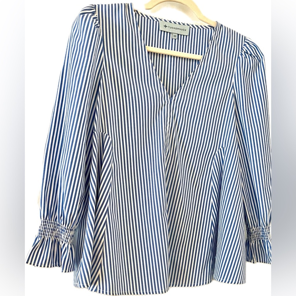 Tuckernuck Easton Striped Top Size XS - Picture 3 of 6